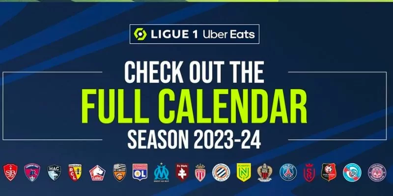 Lịch thi đấu Pháp cúp bóng đá quốc gia mùa giải 23/24 Ligue