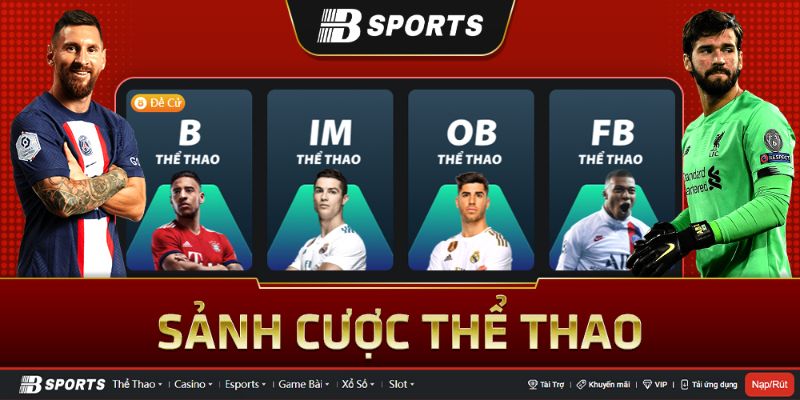 Sảnh cược thể thao Bsport